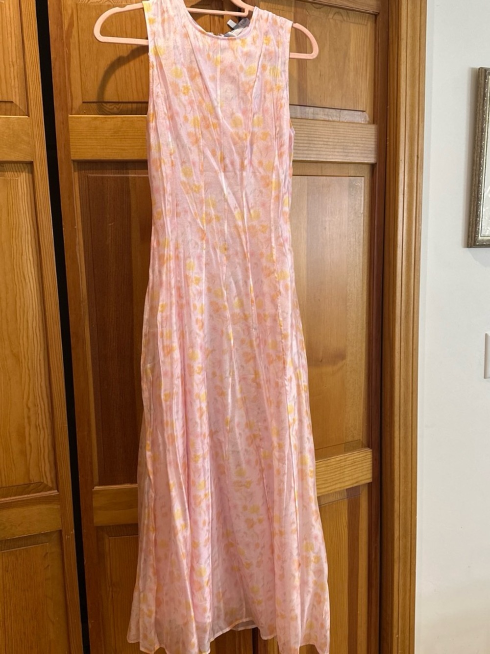Hill House Pink Floral Maxi Dress - Picture 2 of 3